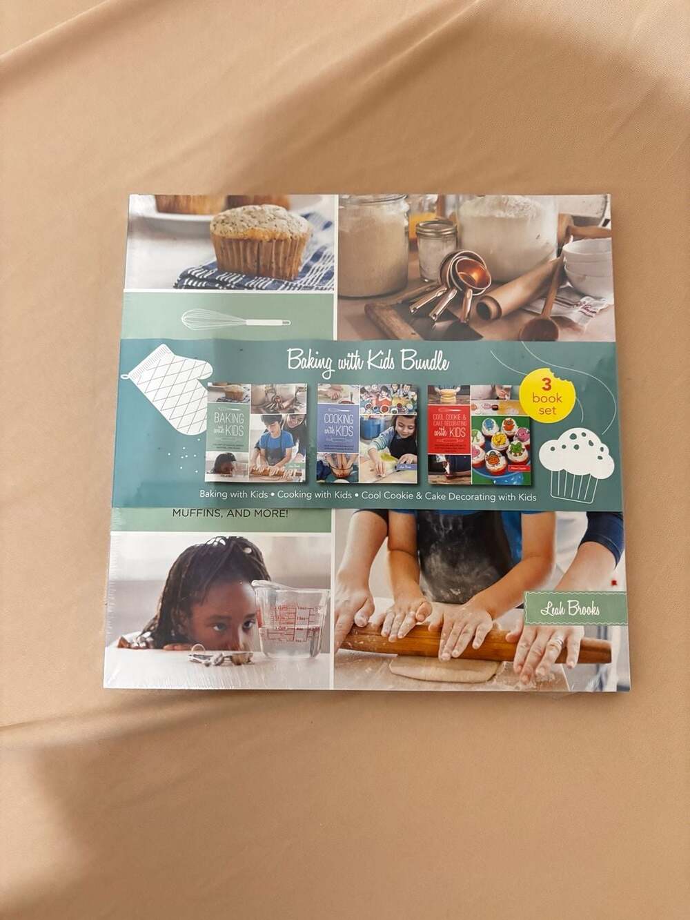 Baking With Kids Bundle 3 Book Set By Leah Brooks